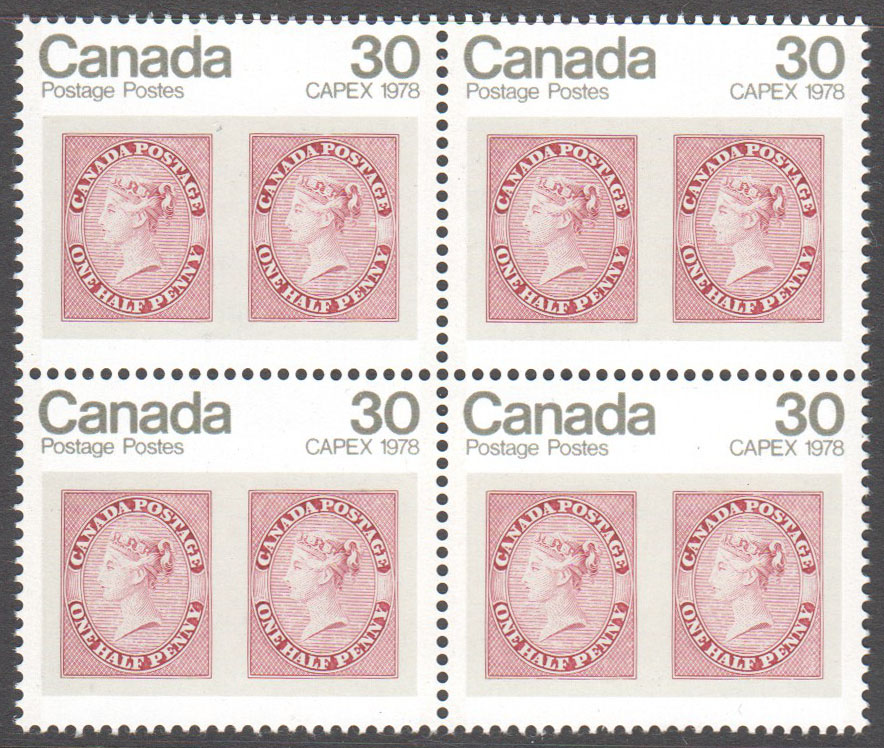 Canada Scott 755 MNH Block - Click Image to Close